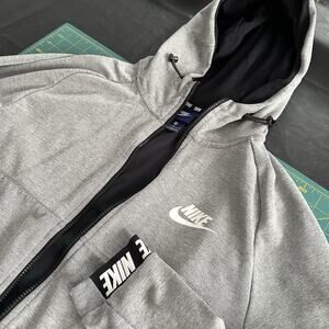 Men's Nike Tech Zip up Hooded Sweatshirt Medium
